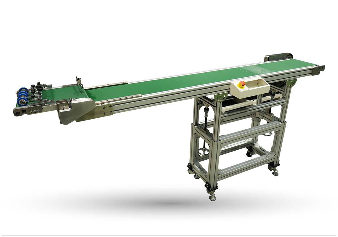 Standalone Dual Belt Conveyor with Counting and Stacking Function​
