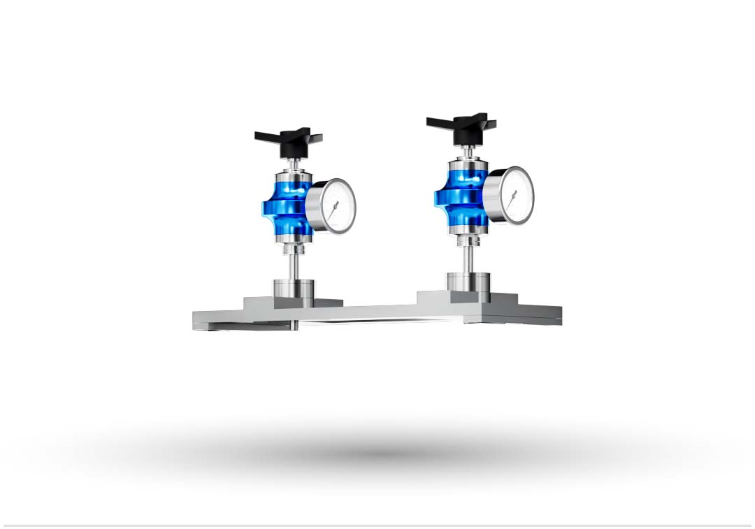 Pressure Gauge + Pressure Bridge​